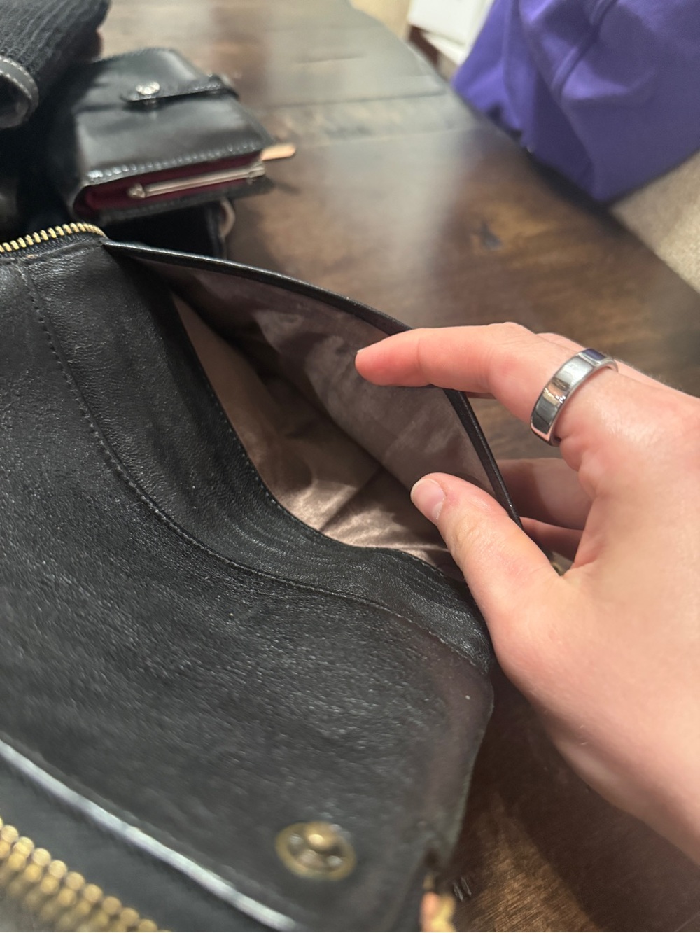 Kooba Black Wallet - Picture 8 of 11